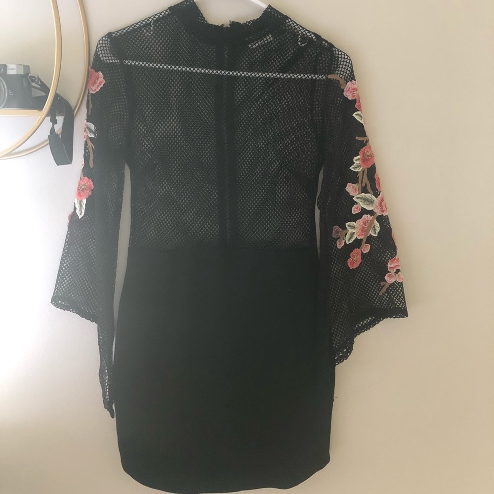 LF Mesh Mini Dress